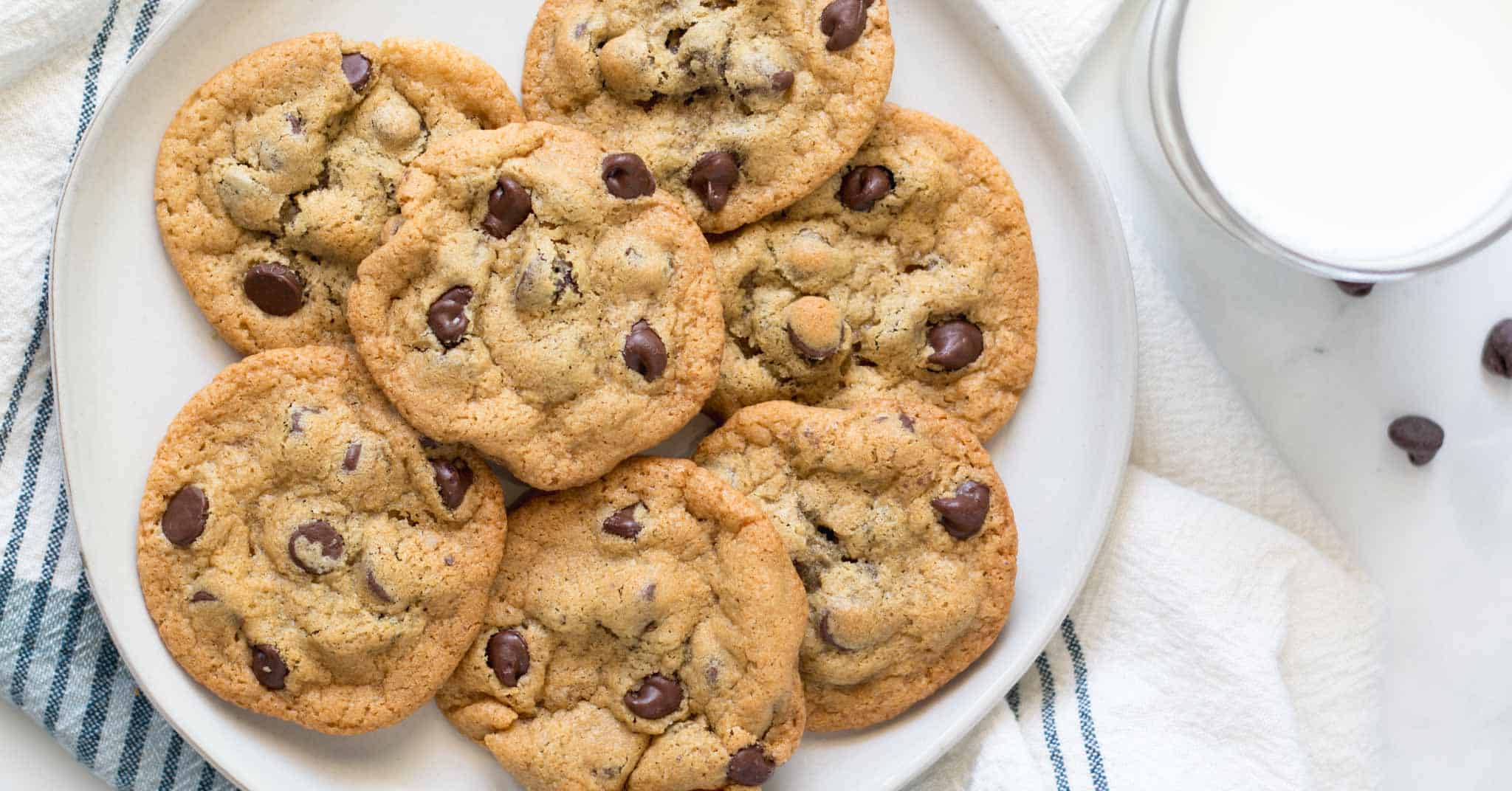 Gluten-free Chocolate Chip Cookies Made with Pamela's Gluten Free Flour Blend