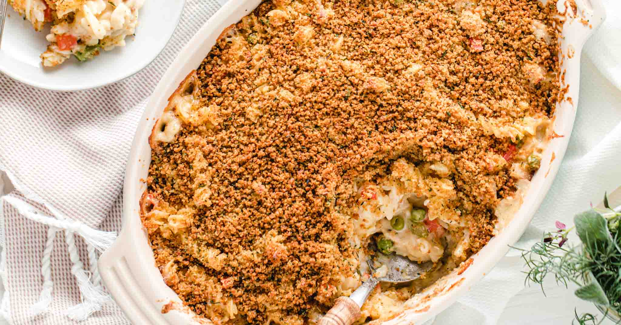 Gluten-free Chicken Noodle Casserole - Wheat by the Wayside