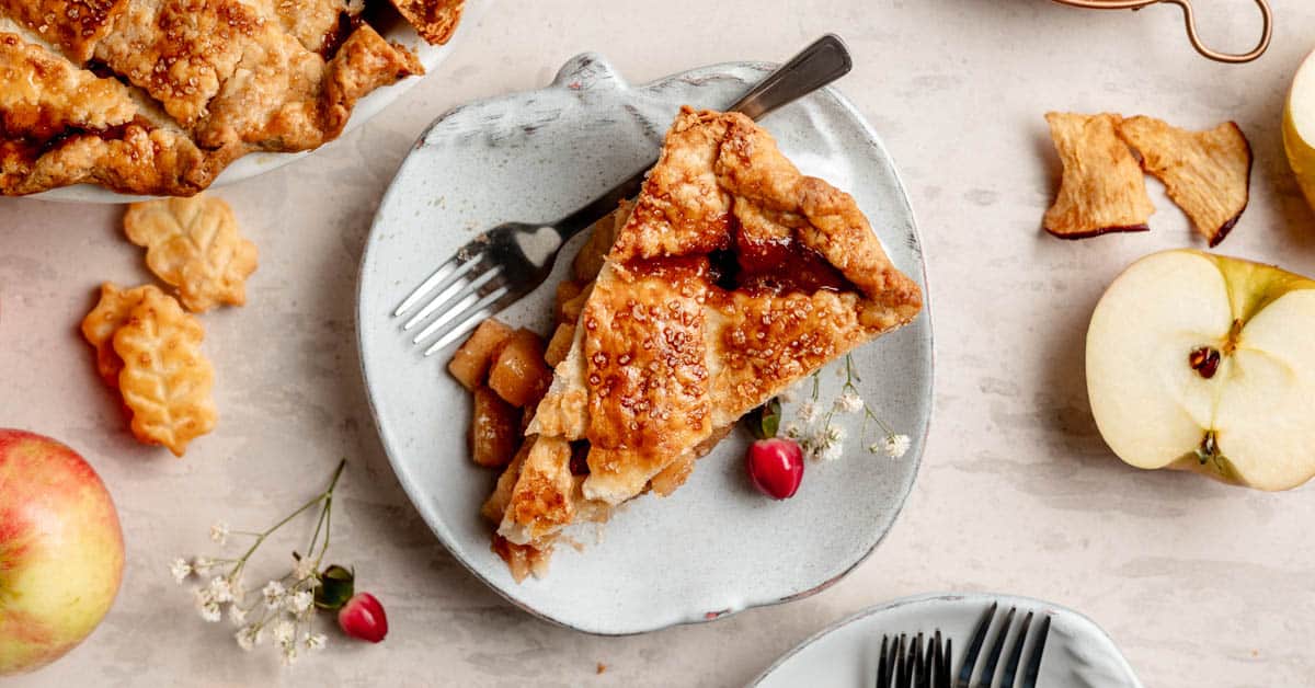 Gluten-Free Apple Pie with a Flaky Crust