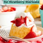 Gluten-free dessert shell topped with whipped cream and strawberries.