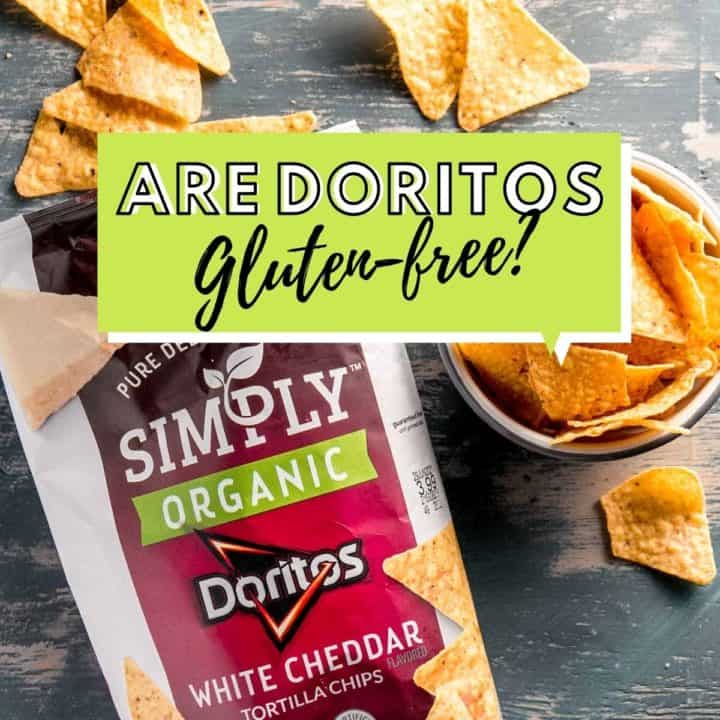 An open bag with Doritos spilling out, some in a bowl next to the bag.