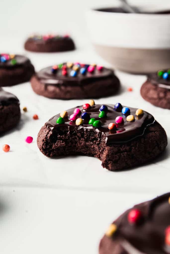 Gluten-Free Crumbl Galaxy Brownie Cookies (Copycat Recipe)