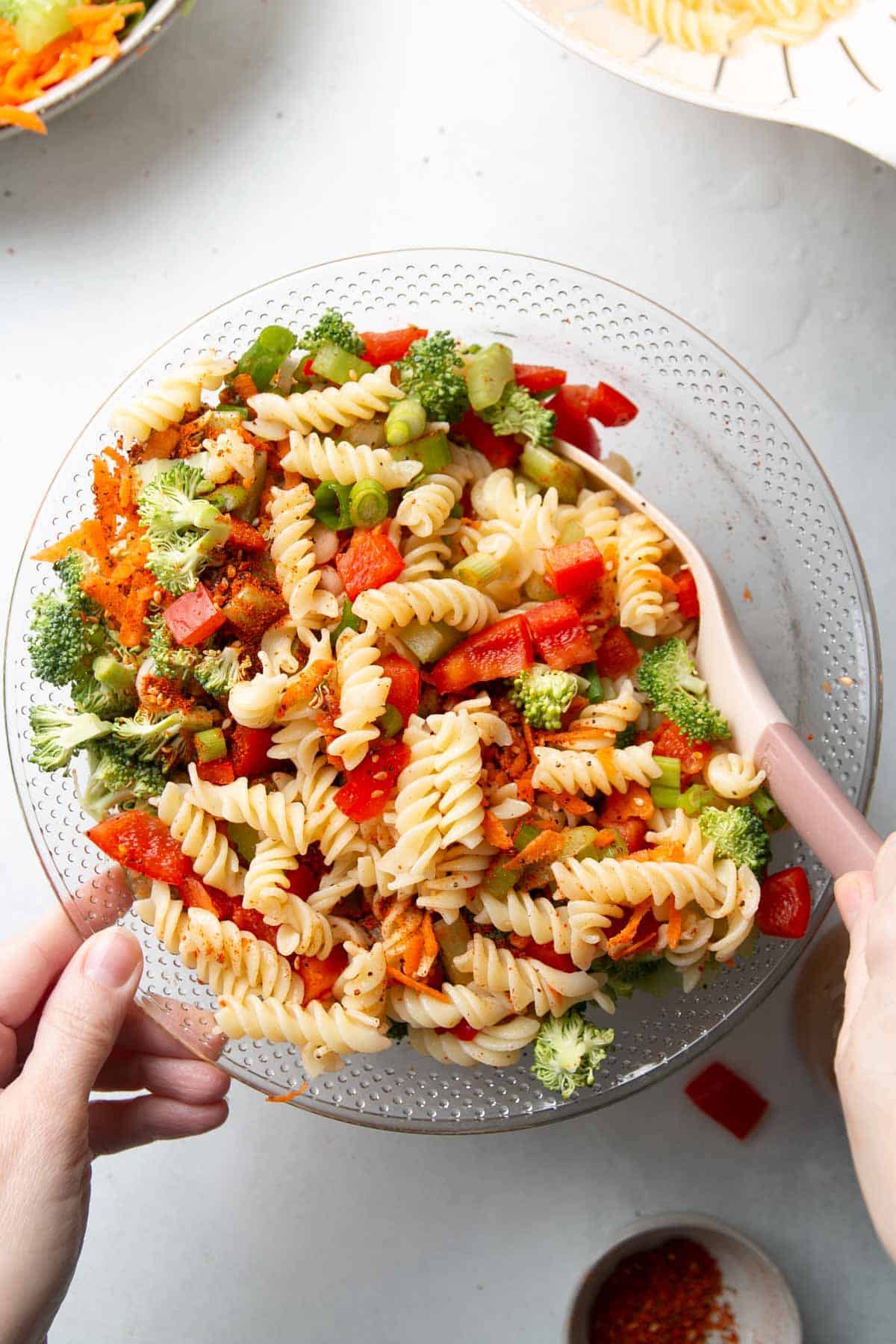 Easy Gluten-Free Italian Pasta Salad: Only 3 Ingredients Plus Veggies!