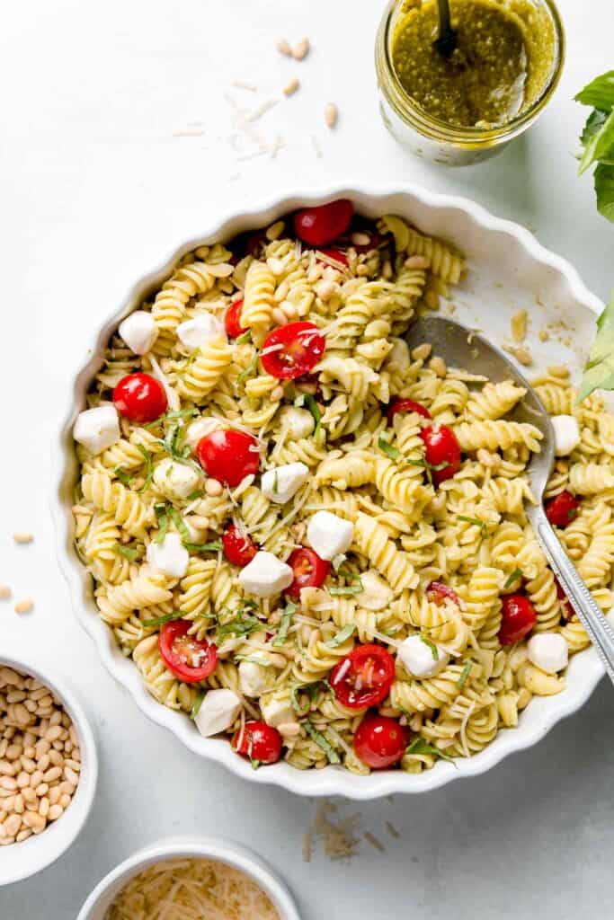 Gluten-Free Pesto Pasta Salad: Easy, 20 Minute Recipe