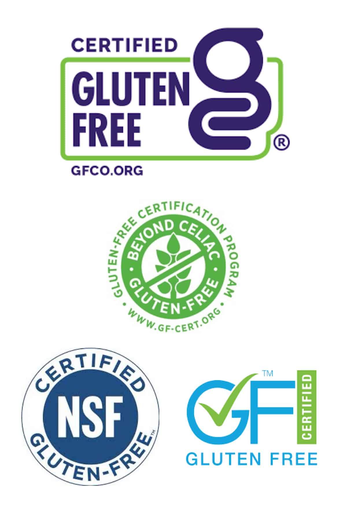 certified gluten free logo