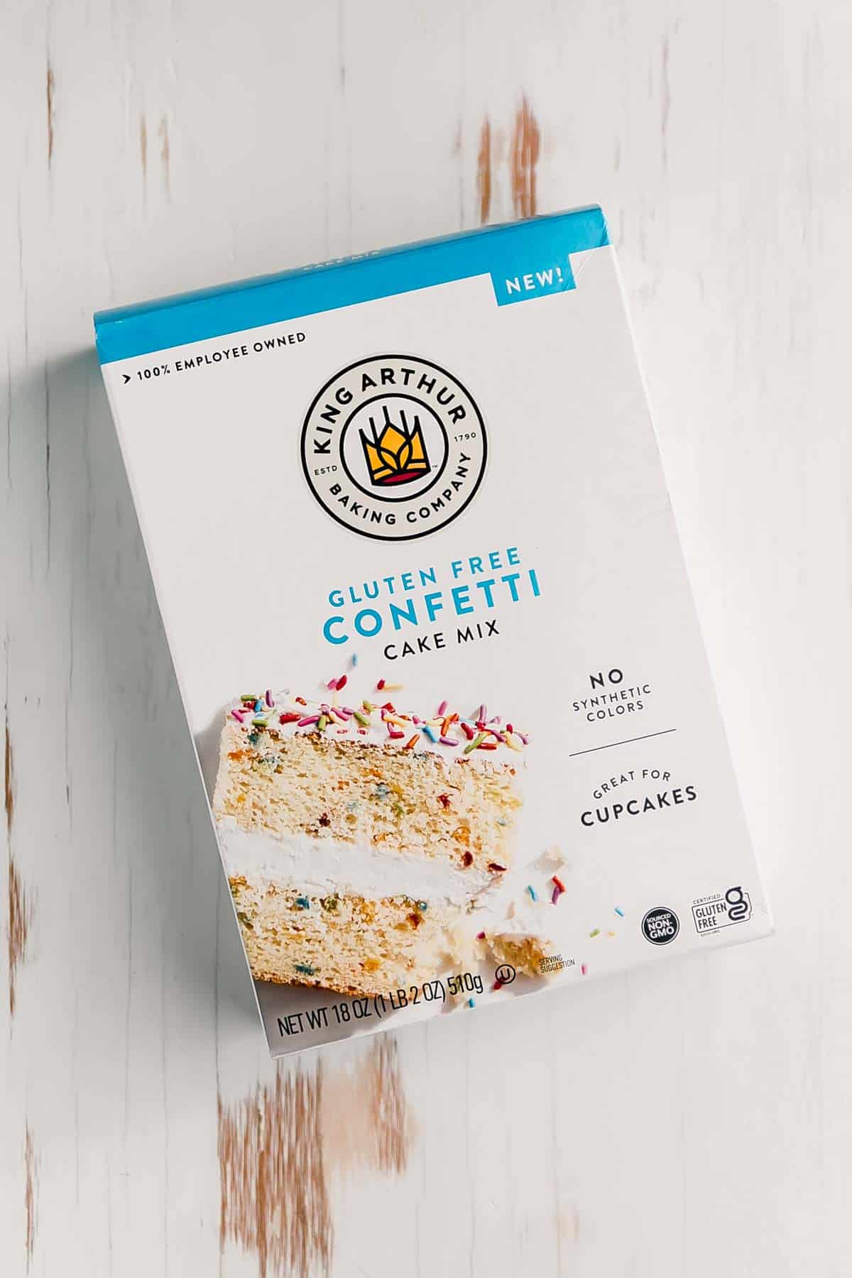 King Arthur Baking Company Gluten Free Single Serve Confetti Cake