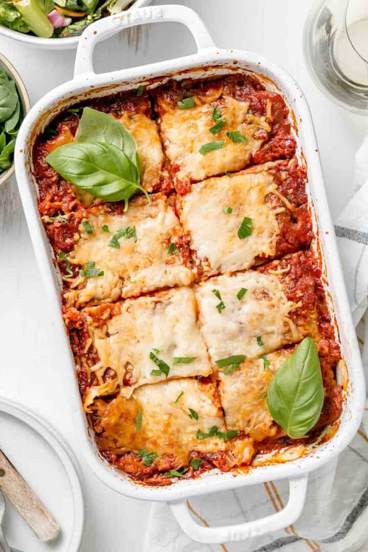 The Best Gluten-Free Vegetarian Lasagna